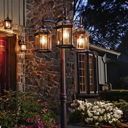 Gợi ý chọn cột đèn sân vườn cho khu nghỉ dưỡng - resort